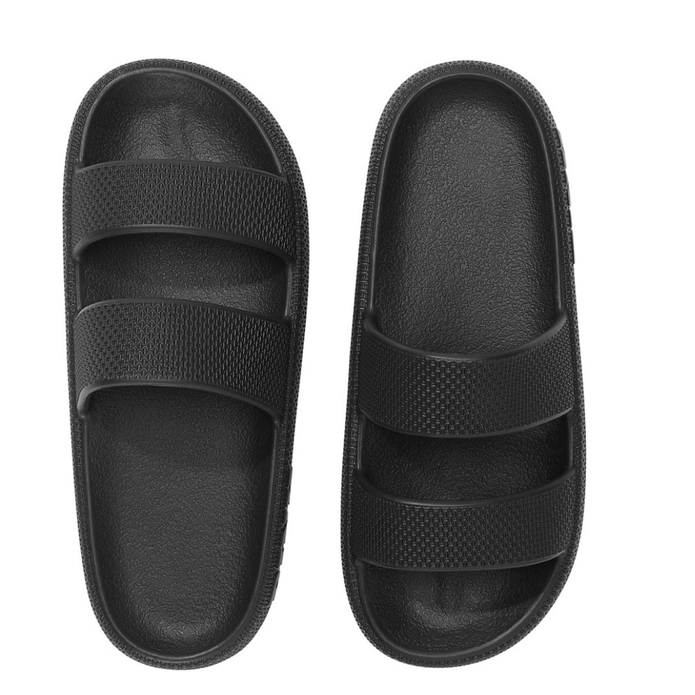 PINK Double Strap Pillow Slides ✨